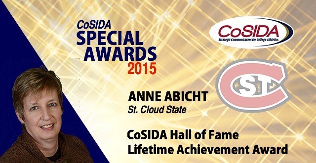 Special Awards Salute: Anne Abicht (St. Cloud State) - CoSIDA Hall of Fame & Lifetime Achievement Awards